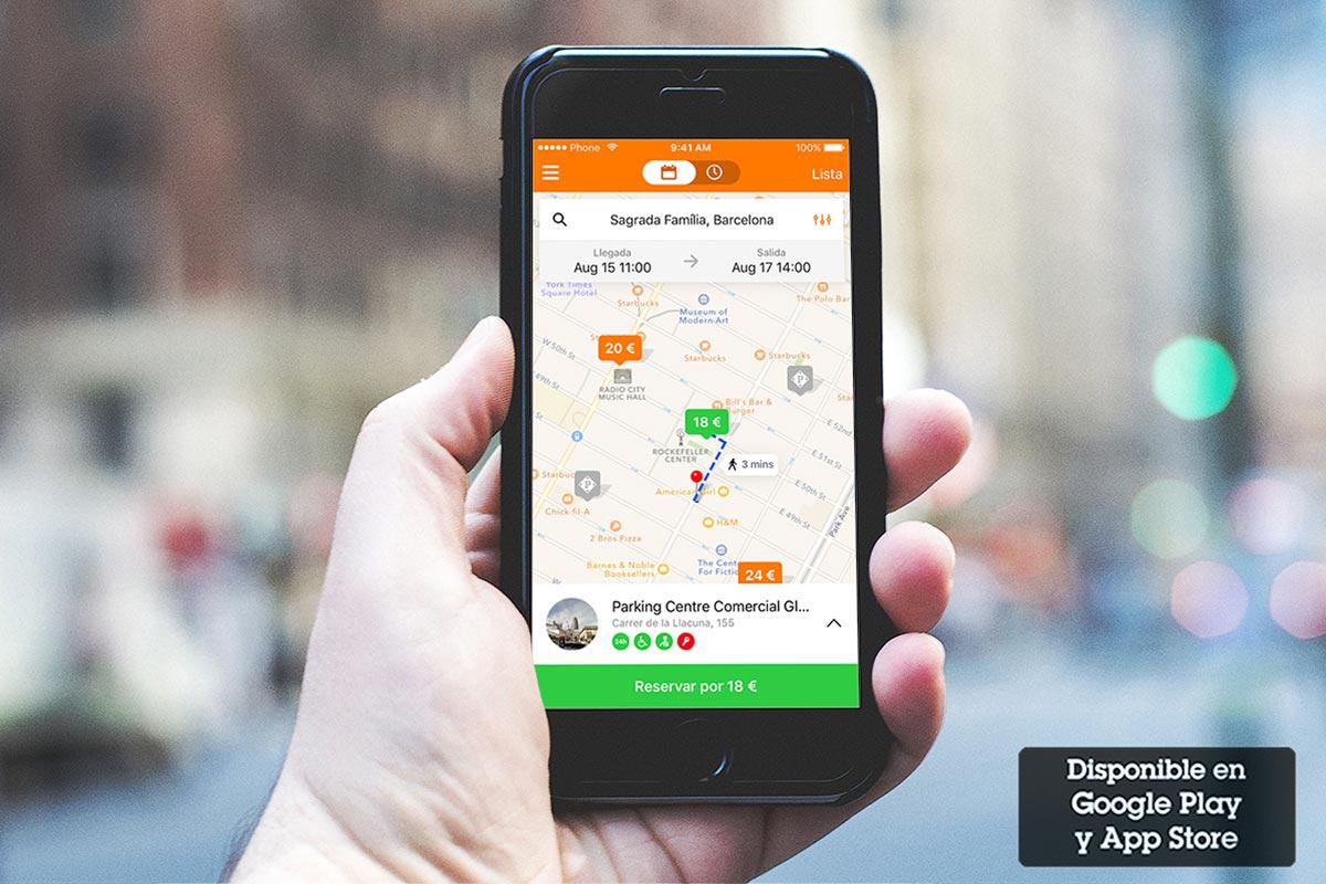 Desgravar IVA Parking Aplicación